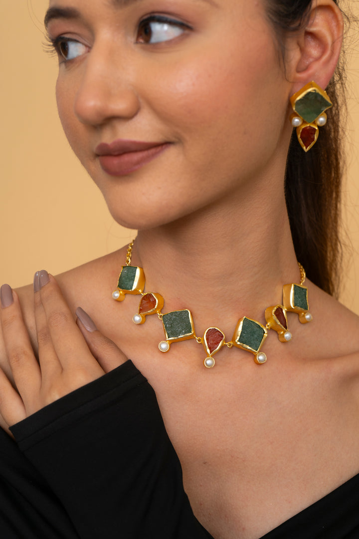 MAYUR NECKLACE SET
