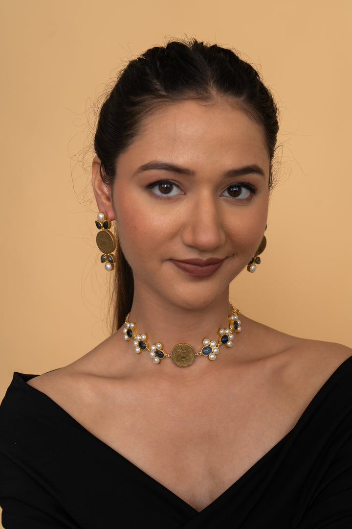 COIN NECKLACE SET