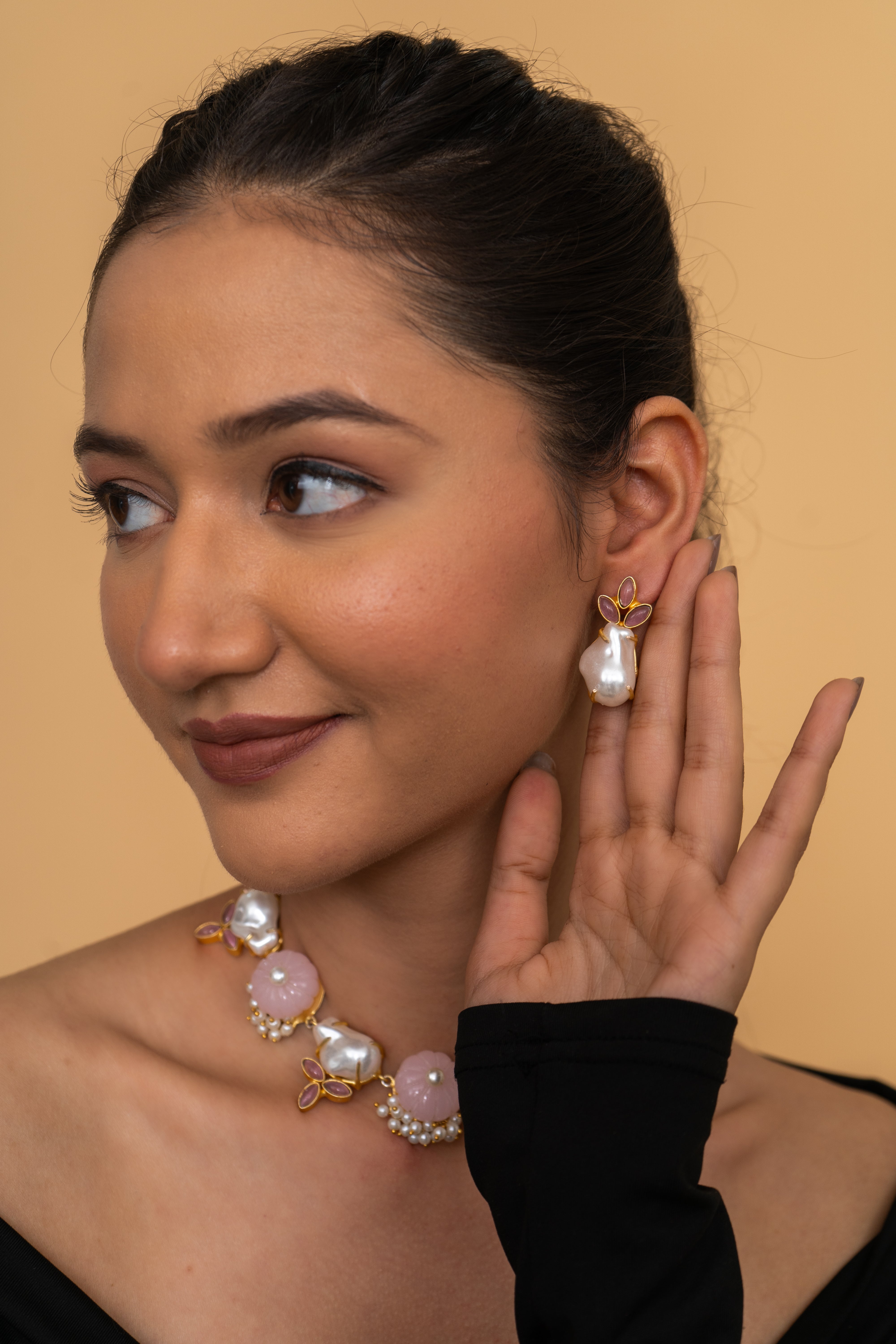 CHERRY BLOSSOM NECKLACE SET