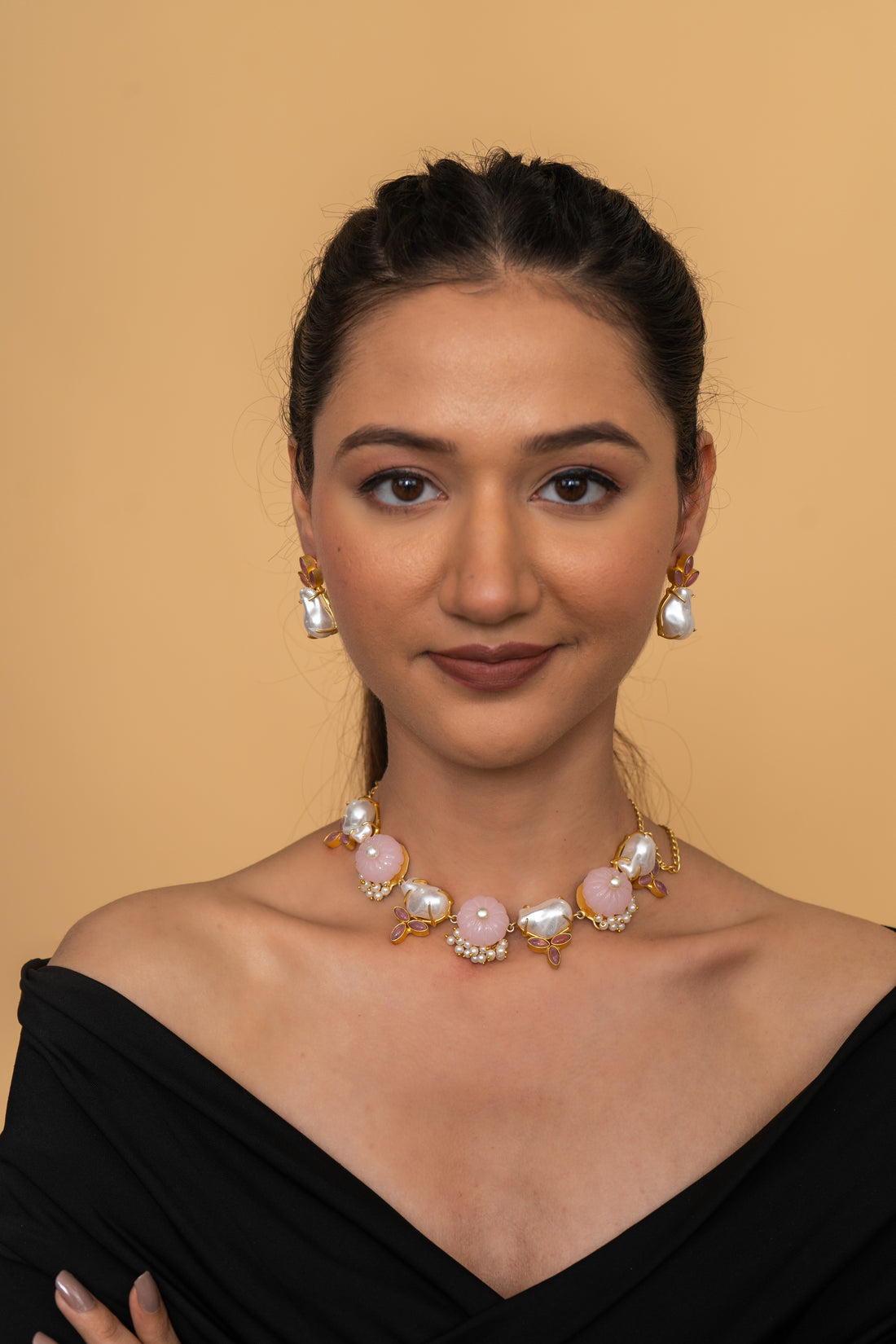 CHERRY BLOSSOM NECKLACE SET