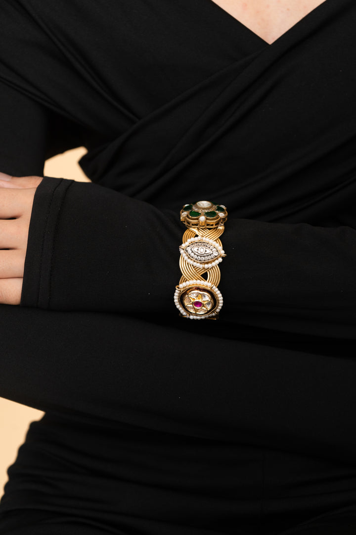 ALARI KUNDAN BRACELET