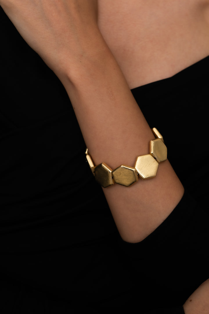 HEXAGON LOGS BRACELET