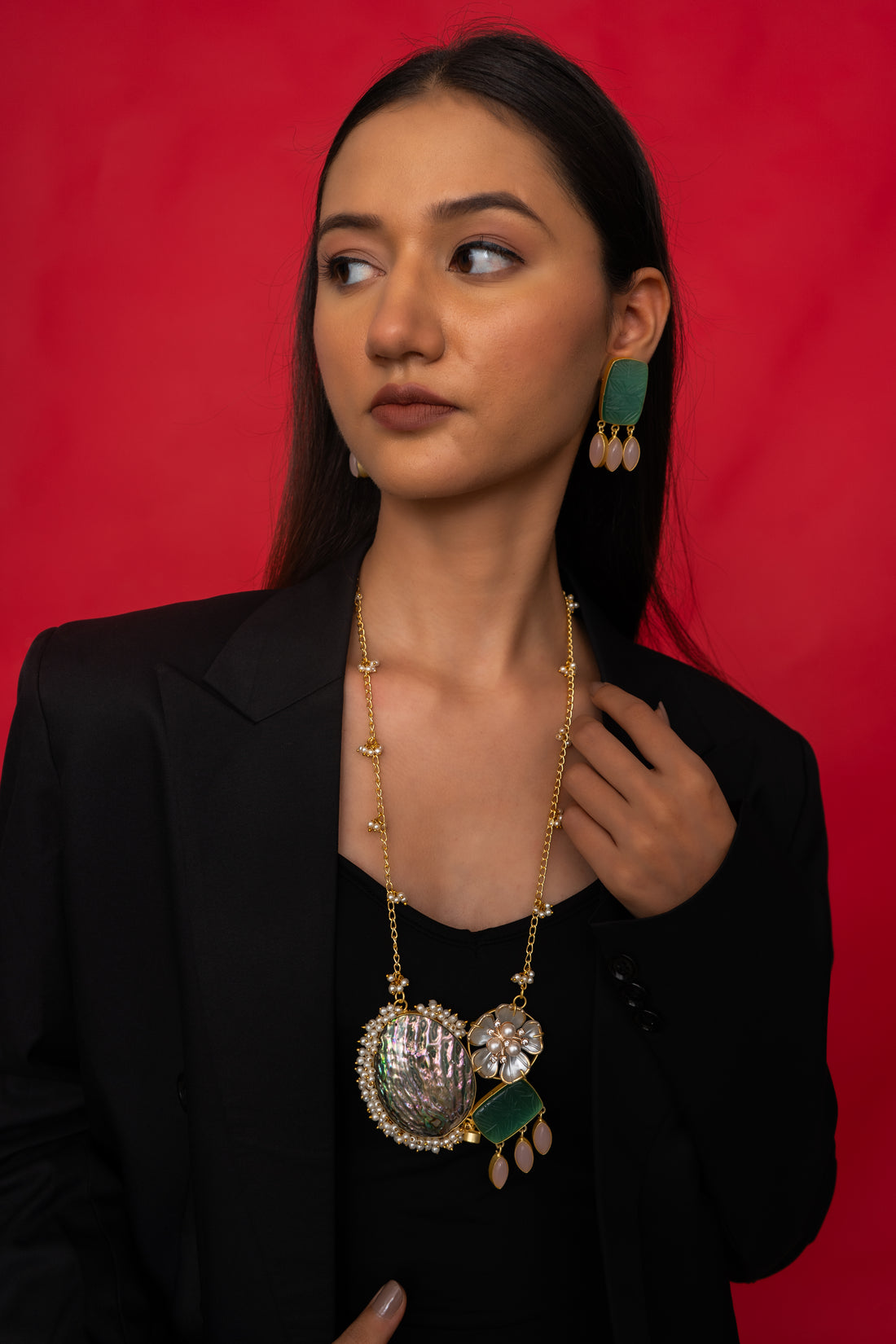 HUSK NECKLACE SET