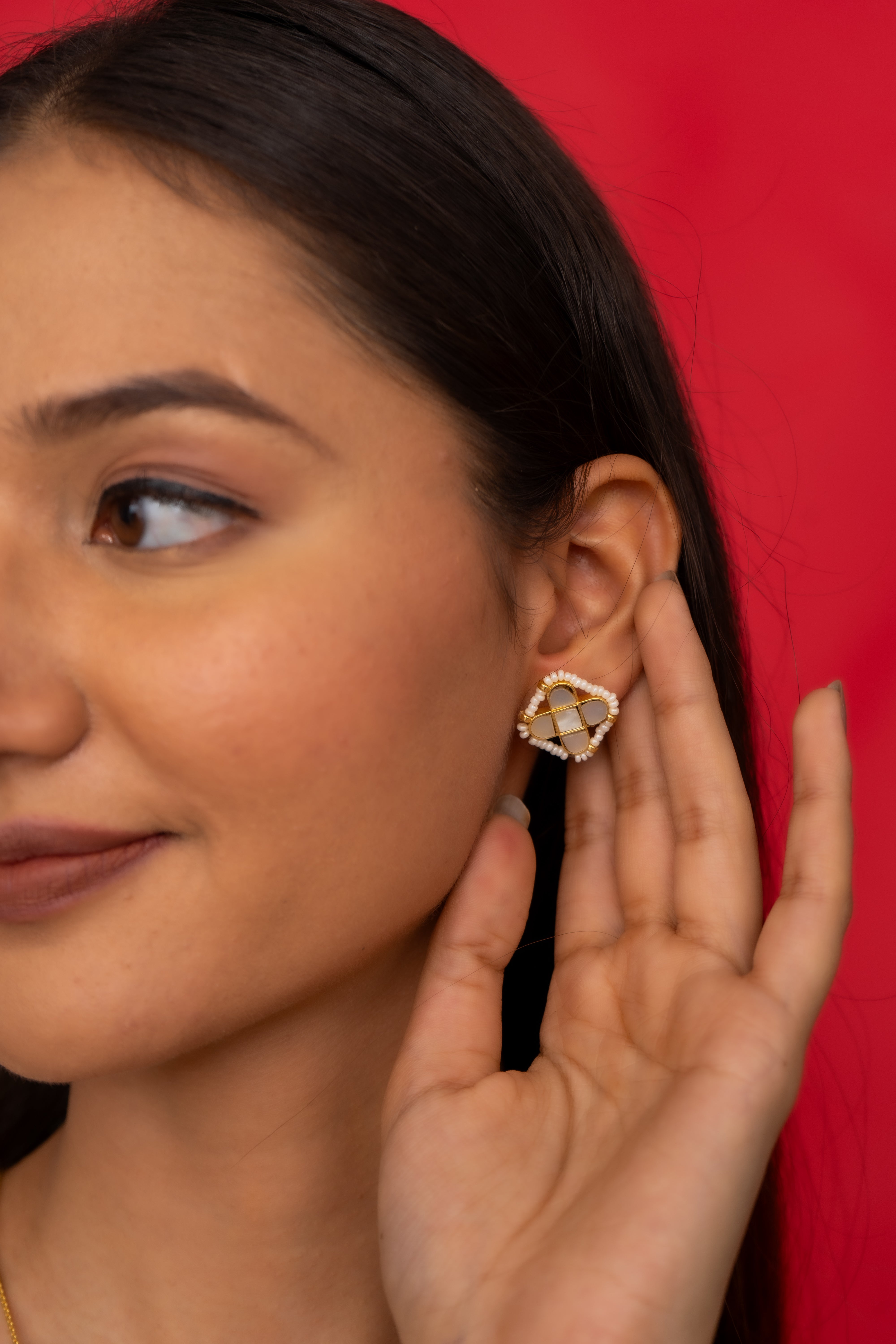 LOTUS PINK NECKLACE SET