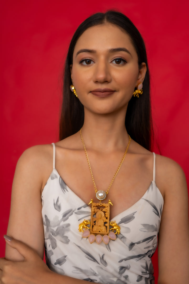 BUDDHA NECKLACE SET