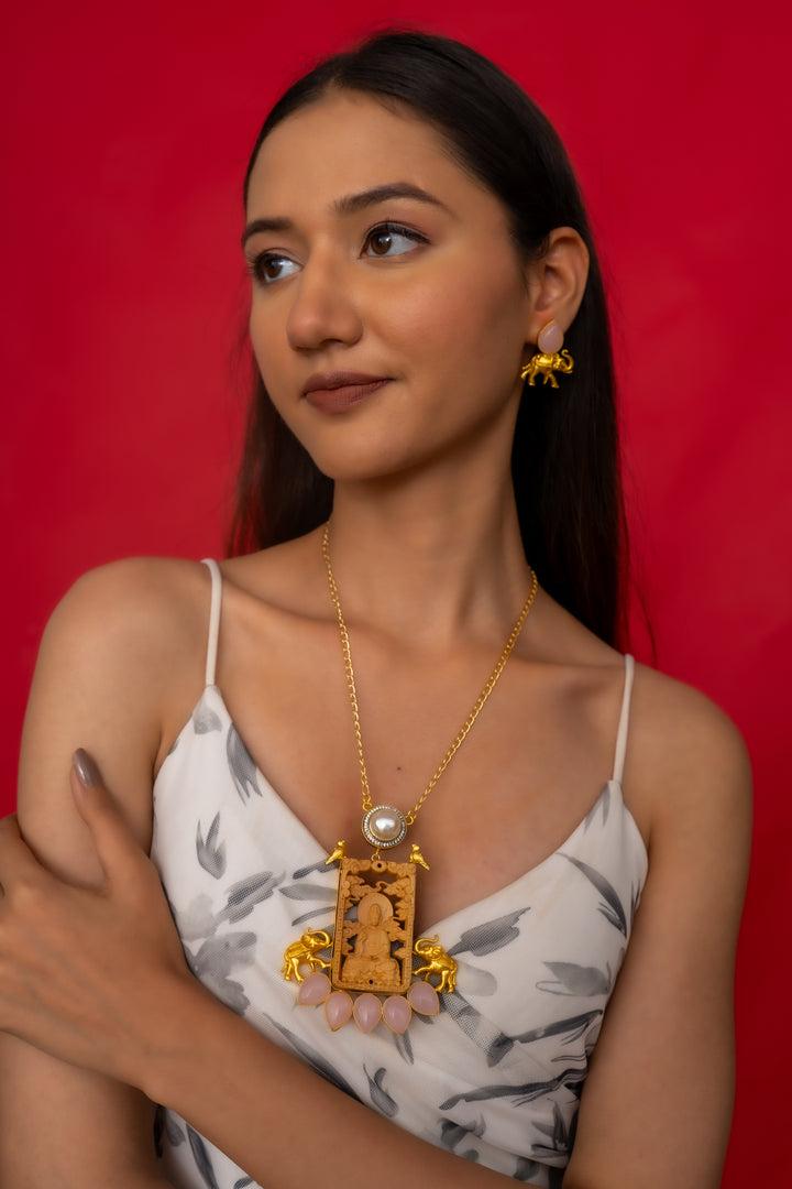 BUDDHA NECKLACE SET
