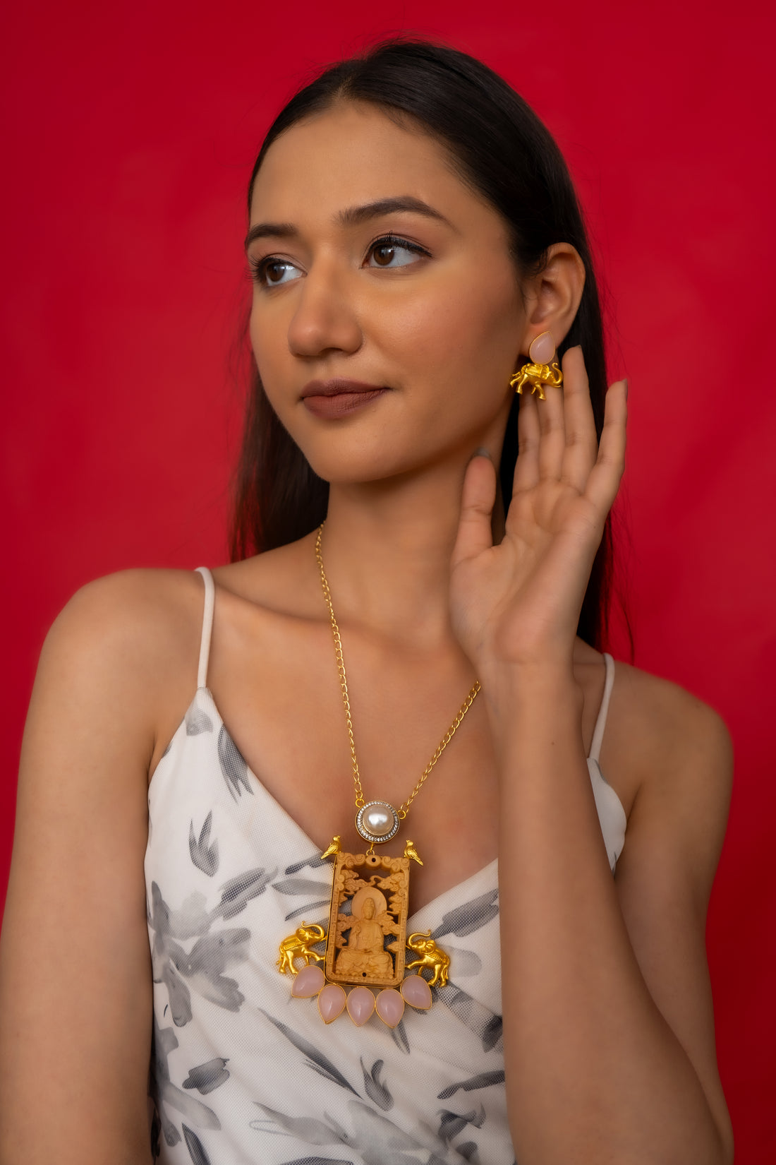BUDDHA NECKLACE SET