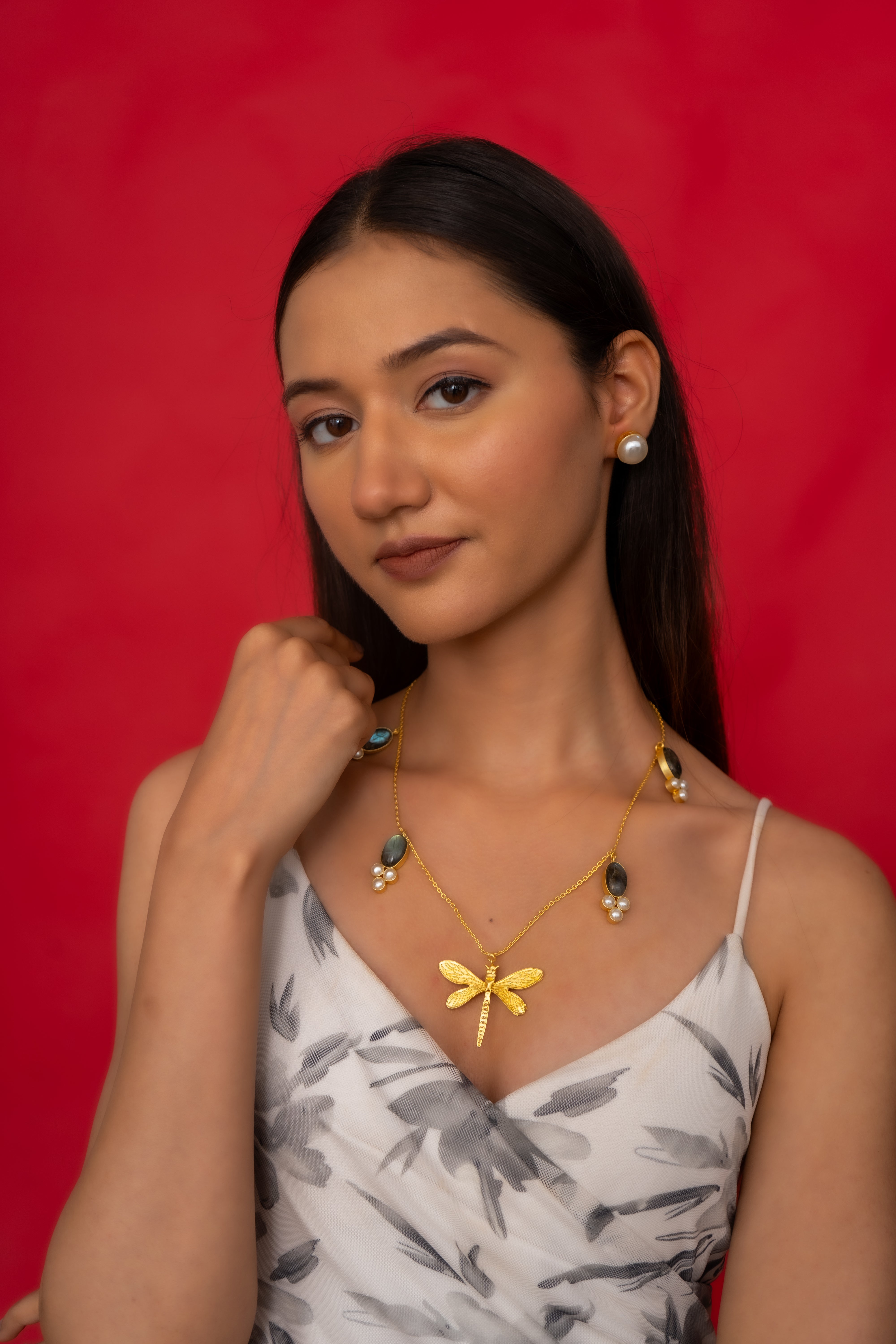 BUTTERFLY NECKLACE SET