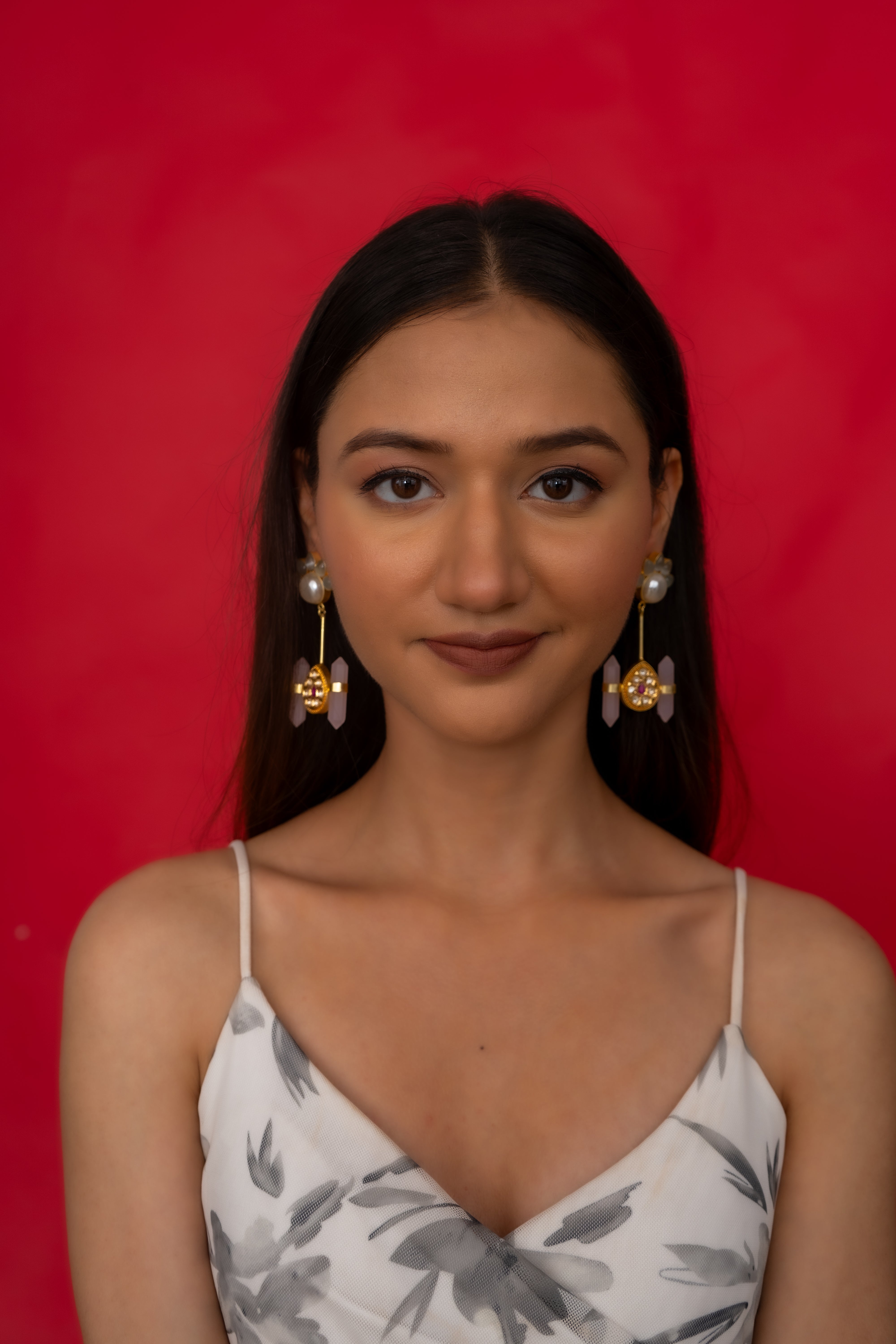 FANCY FLOWER EARRING