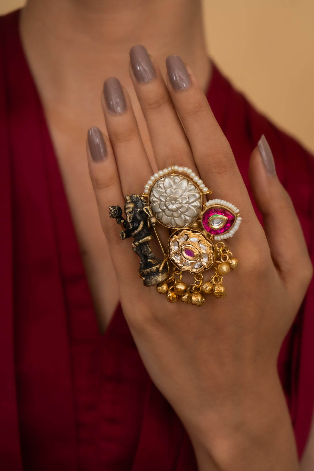 GAJANAN JADAU RING