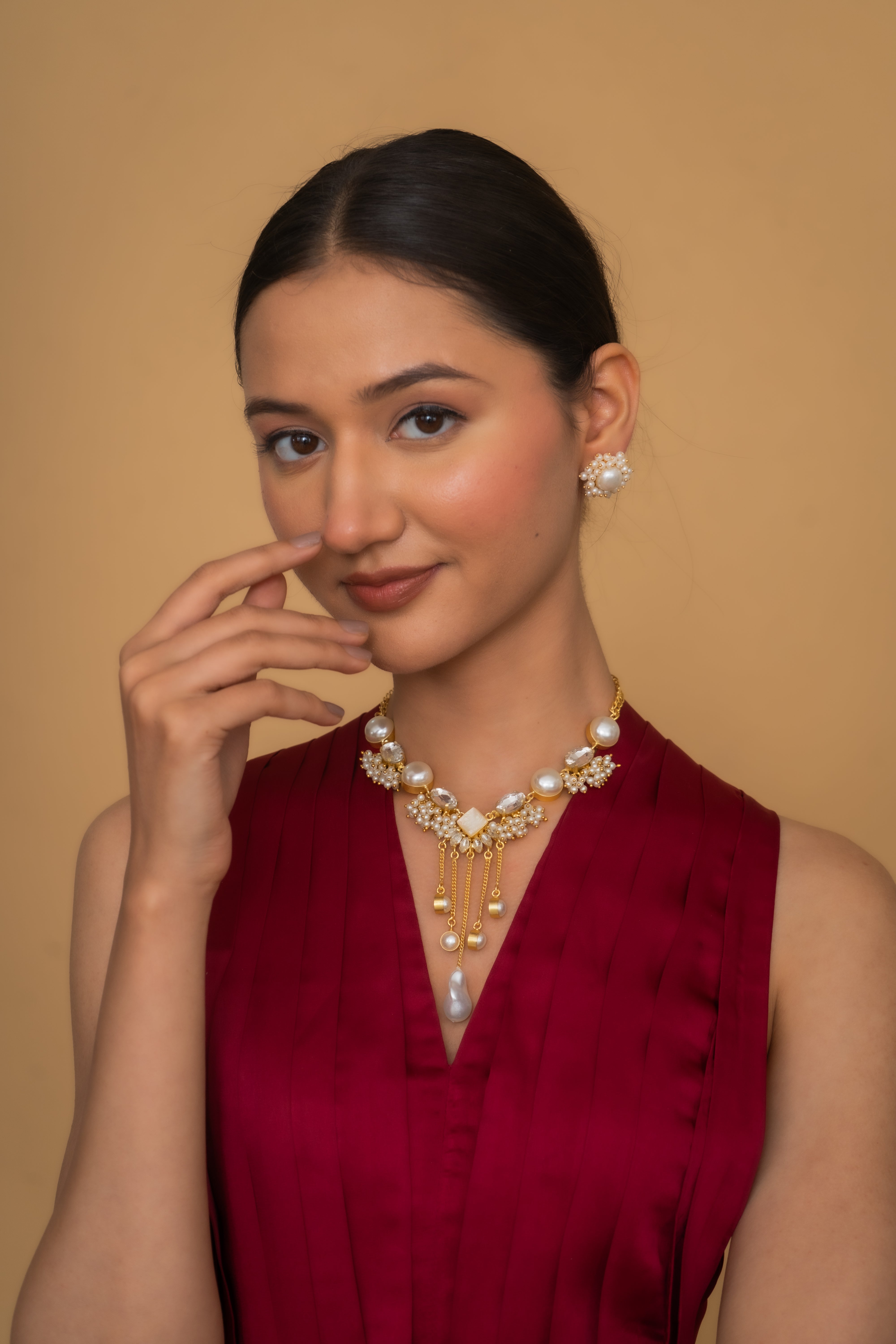 ROSAPINK NECKLACE SET