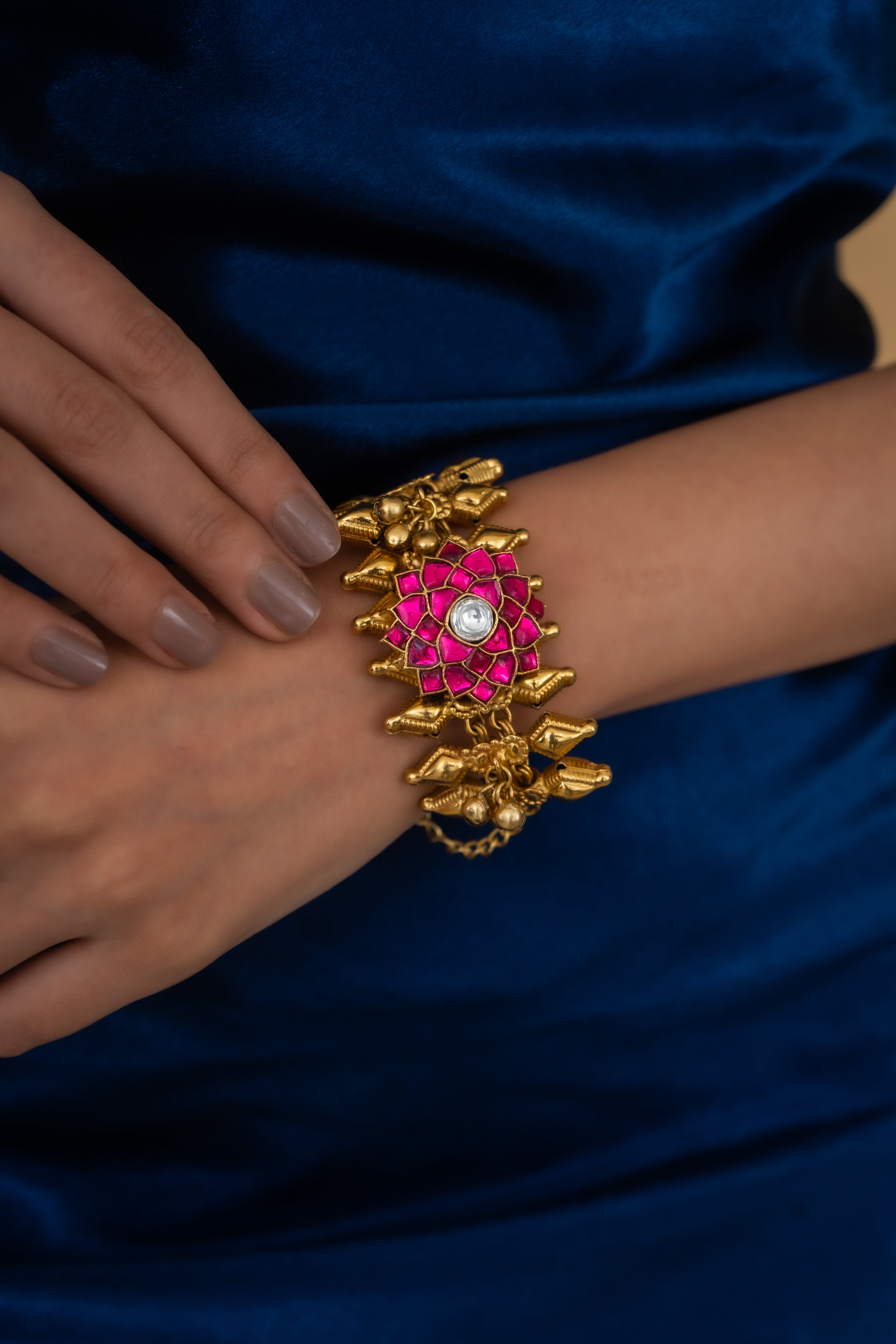 GULAABO KUNDAN BRACELET