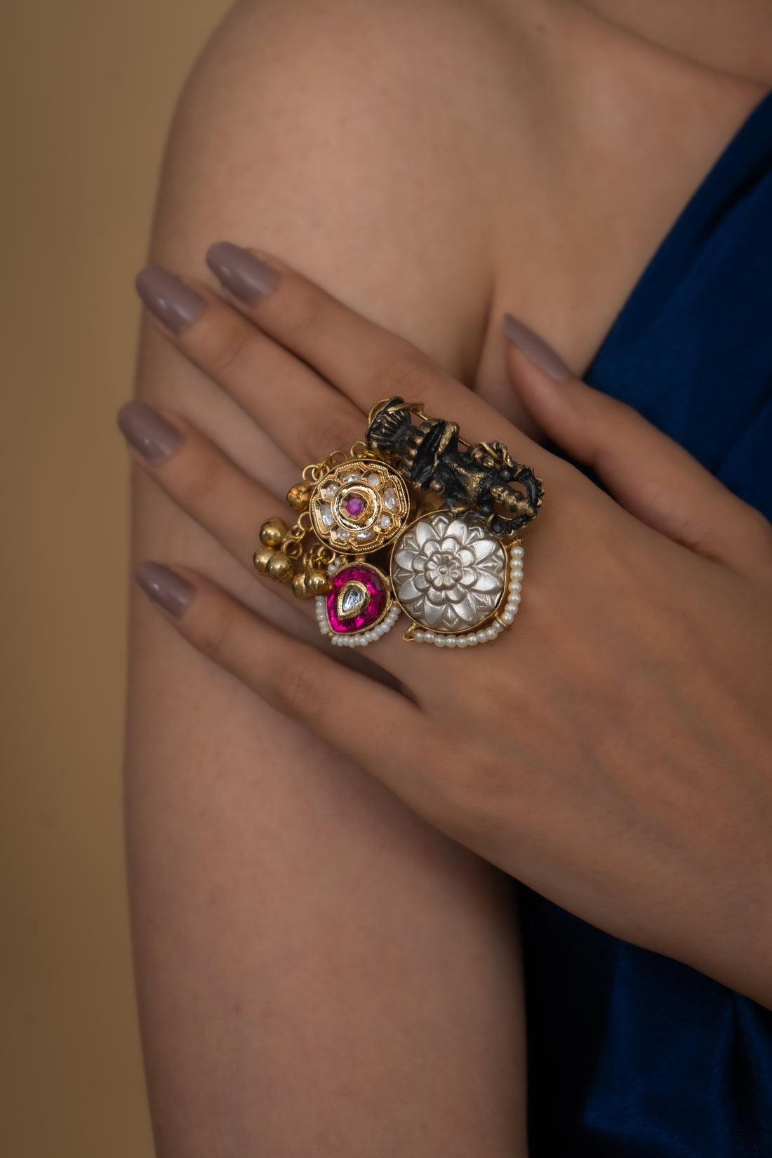 DEVI KUNDAN RING