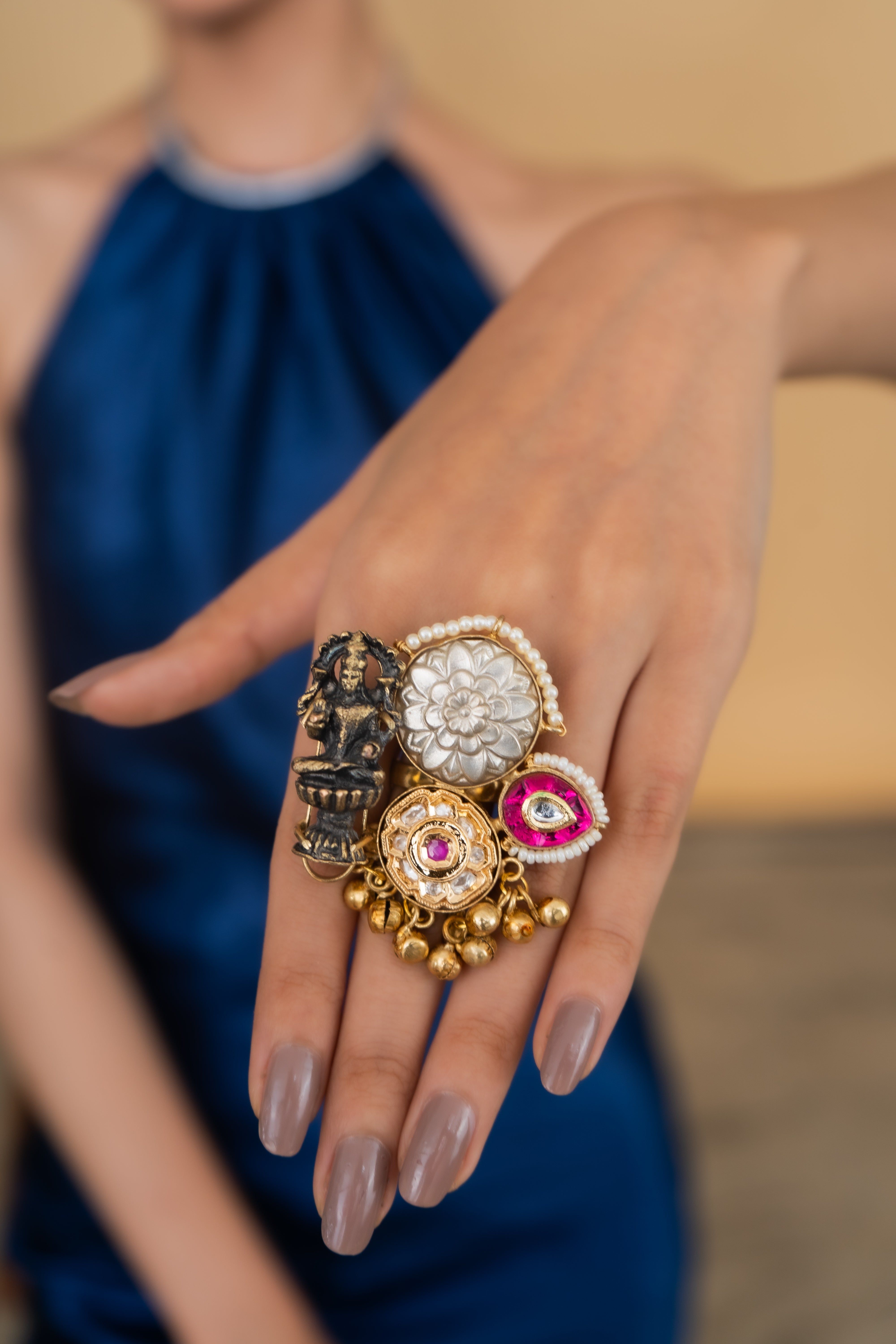 DEVI KUNDAN RING