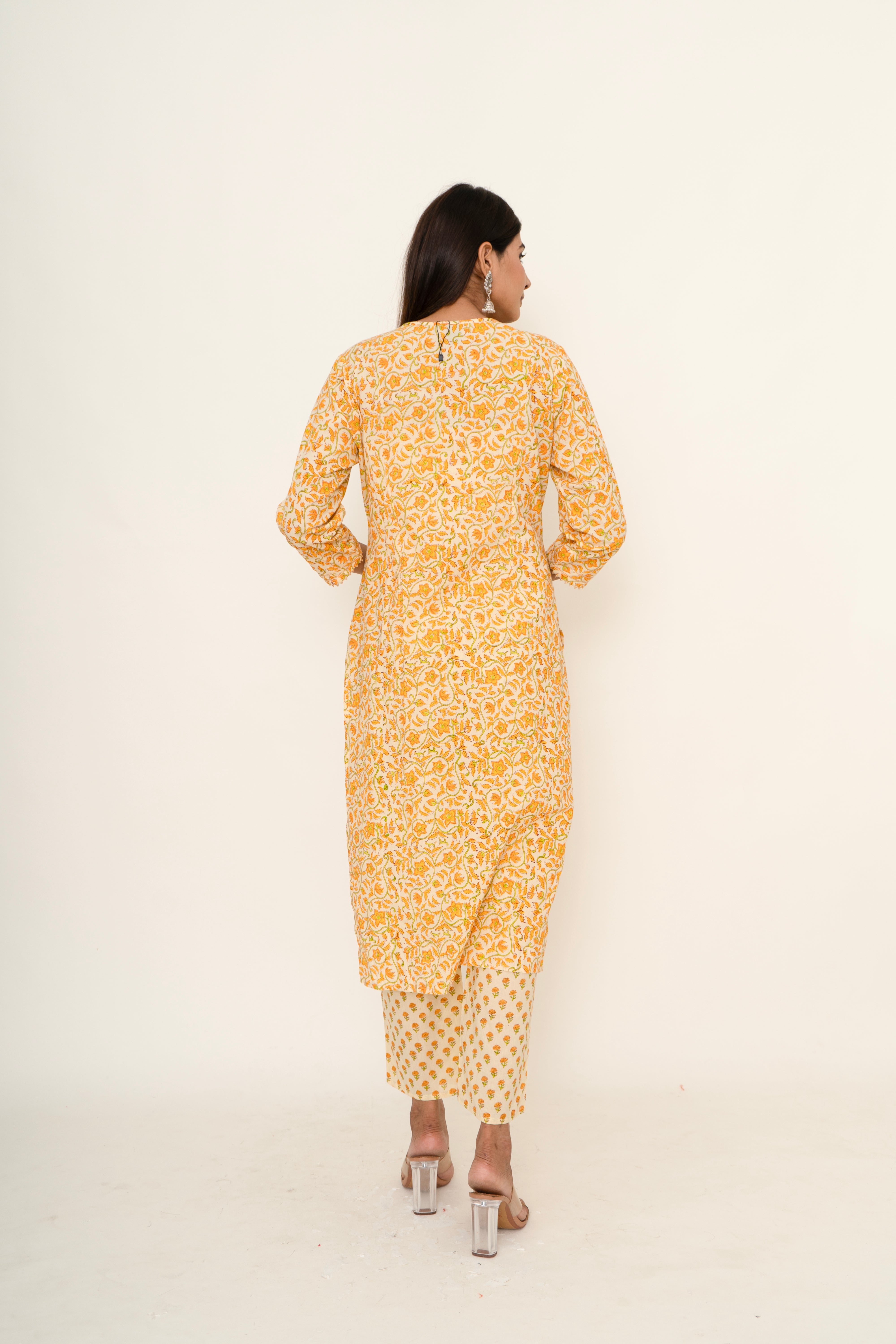 cotton printed co-ord set