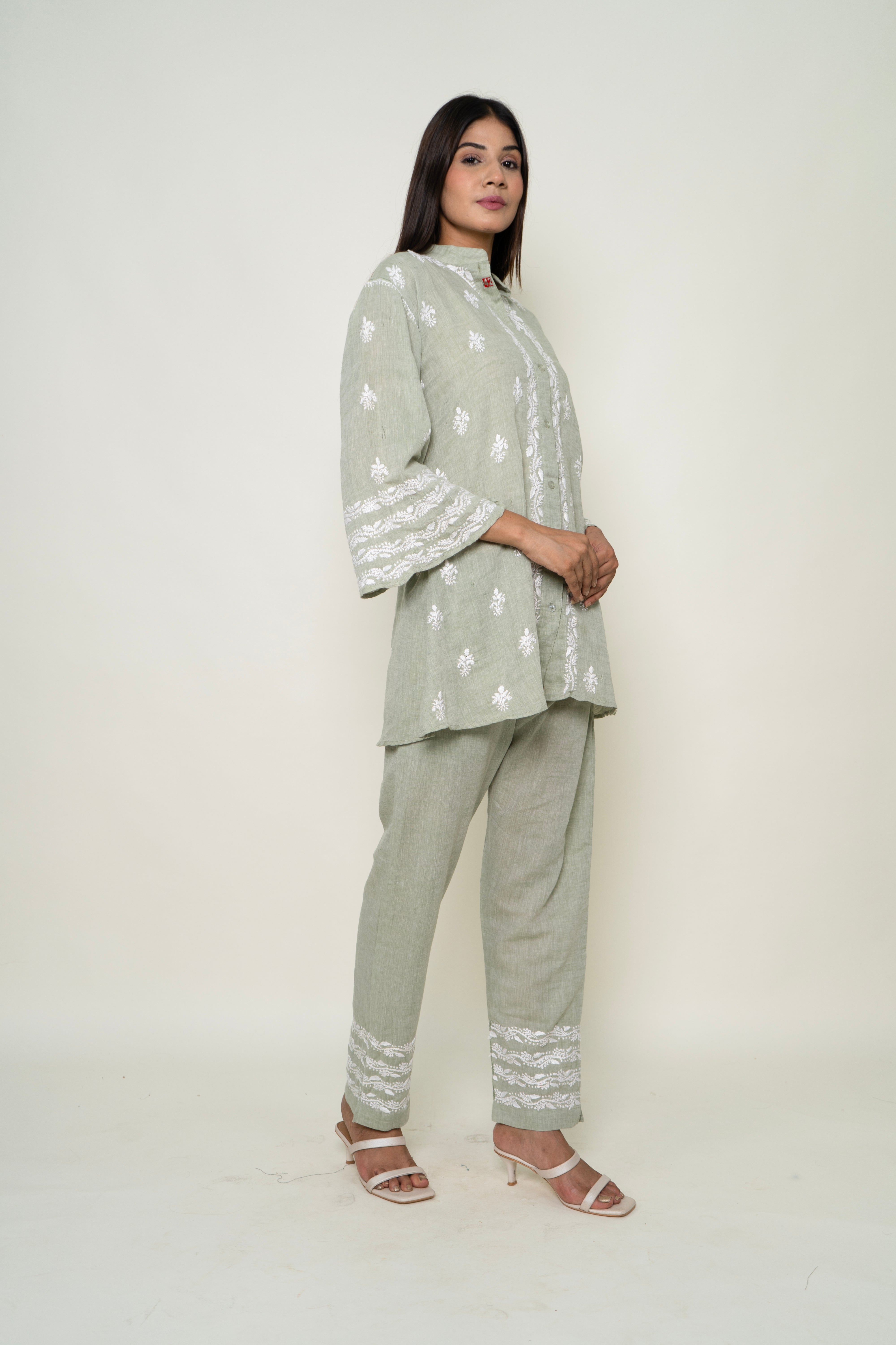 chikankari co-ord set