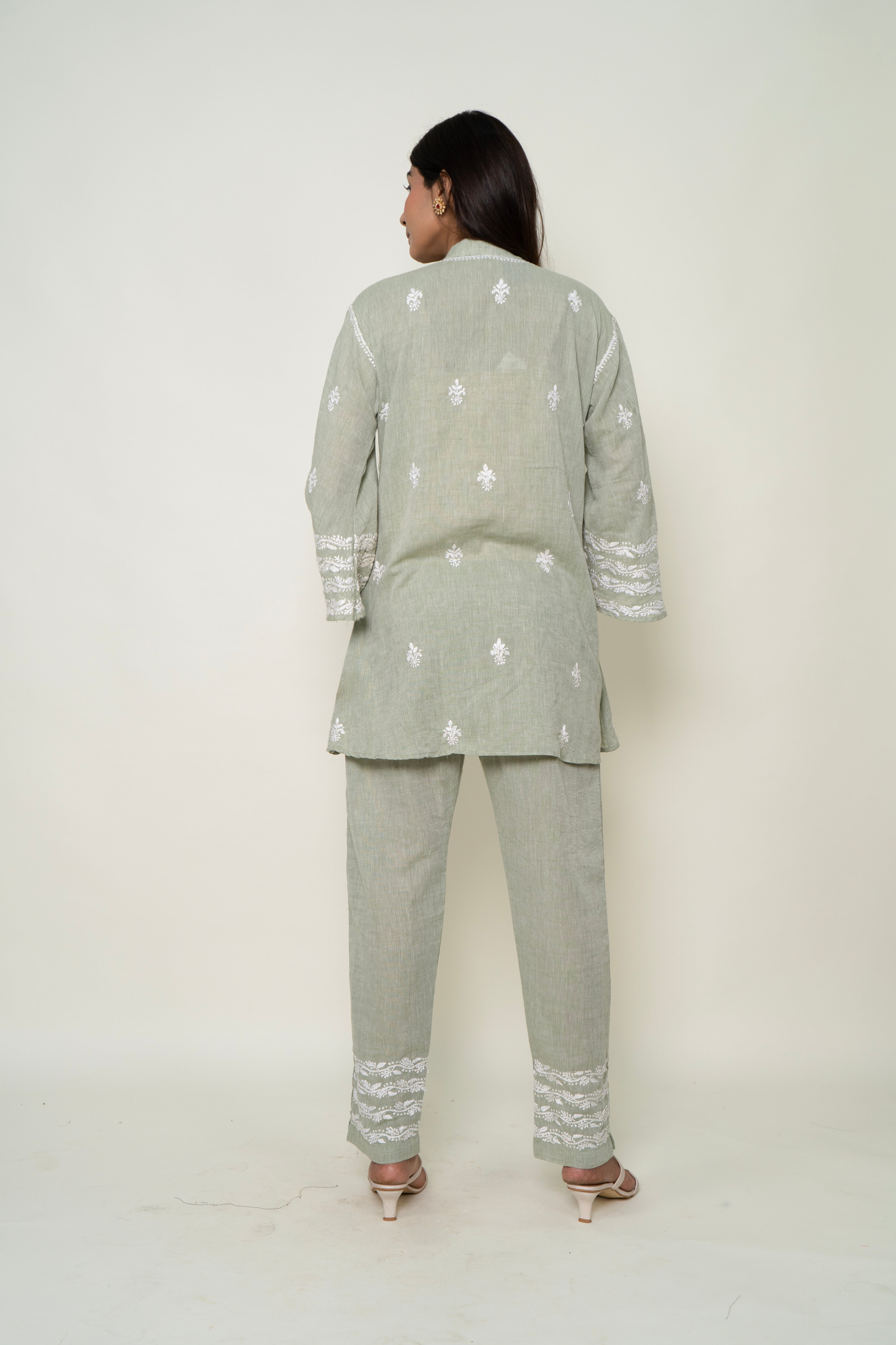 chikankari co-ord set