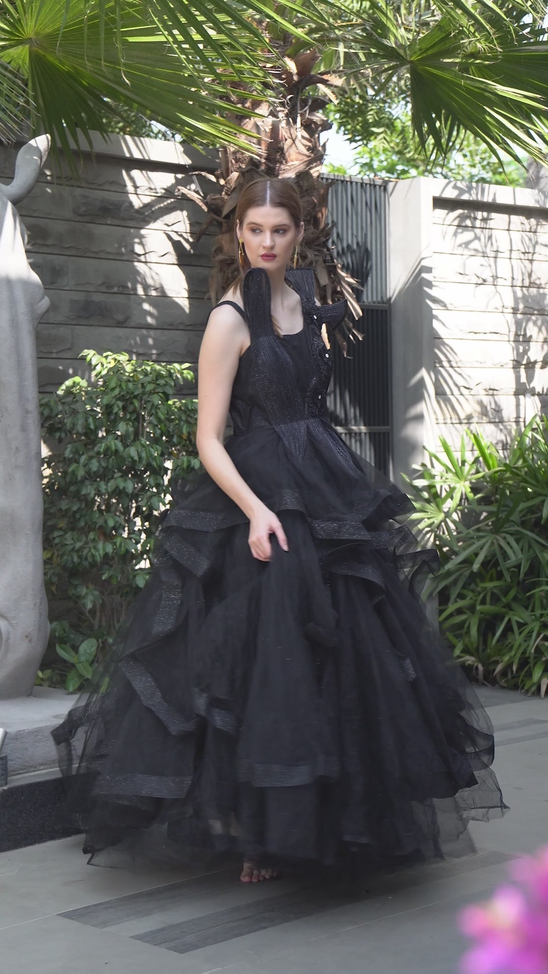 Black Cocktail Gown